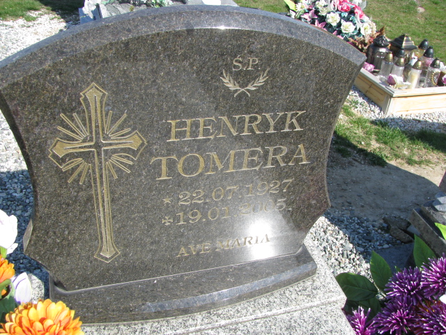 Henryk Tomera  1927 Kałków - Grobonet - Wyszukiwarka osób pochowanych