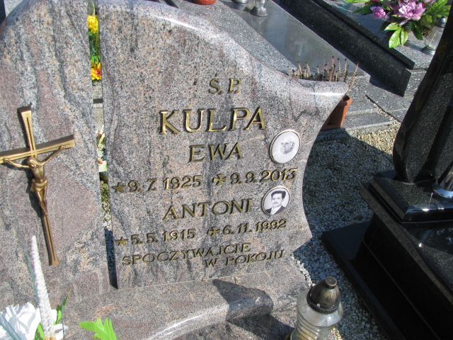 Ewa Kulpa 1925 Kałków - Grobonet - Wyszukiwarka osób pochowanych