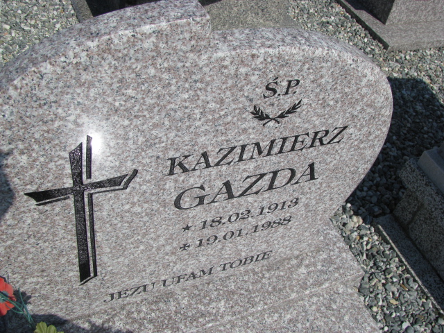 Kazimierz Gazda 1913 Kałków - Grobonet - Wyszukiwarka osób pochowanych