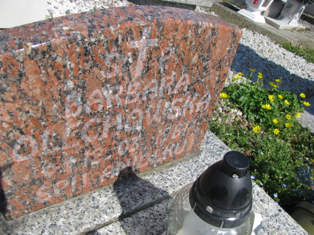 Barbara Olechowska 1981 Kałków - Grobonet - Wyszukiwarka osób pochowanych